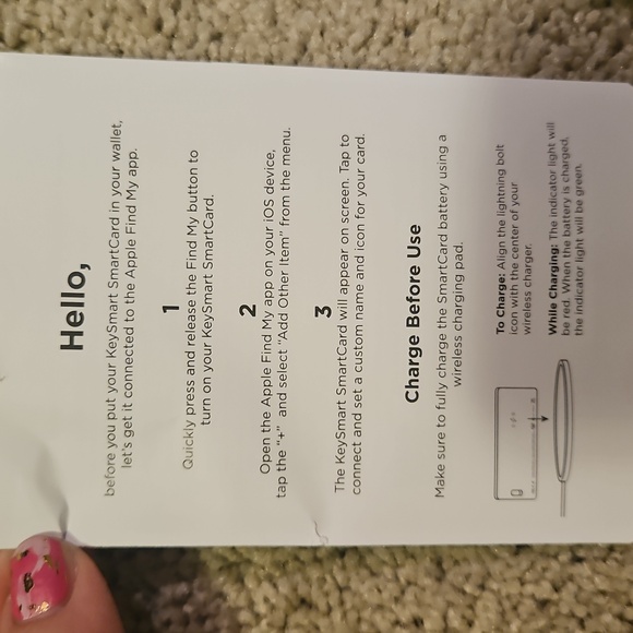 KeySmart SmartCard wallet tracker wireless charging Find My Wallet - Picture 6 of 11